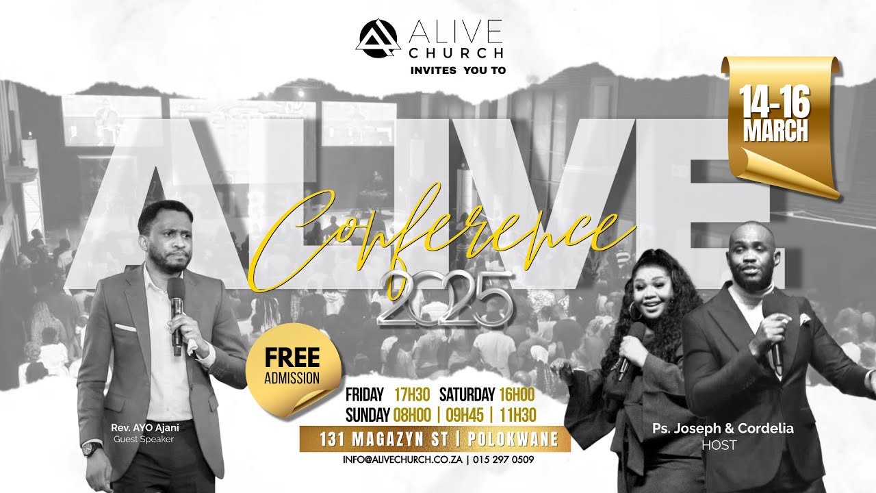 14 MARCH | ALIVE CONFERENCE 2025 (DAY 1)