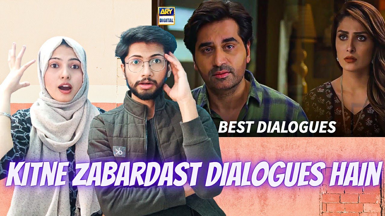 Indian reaction on Meray Pass Tum Ho Best Dialogues Compilation | Humayun Saeed