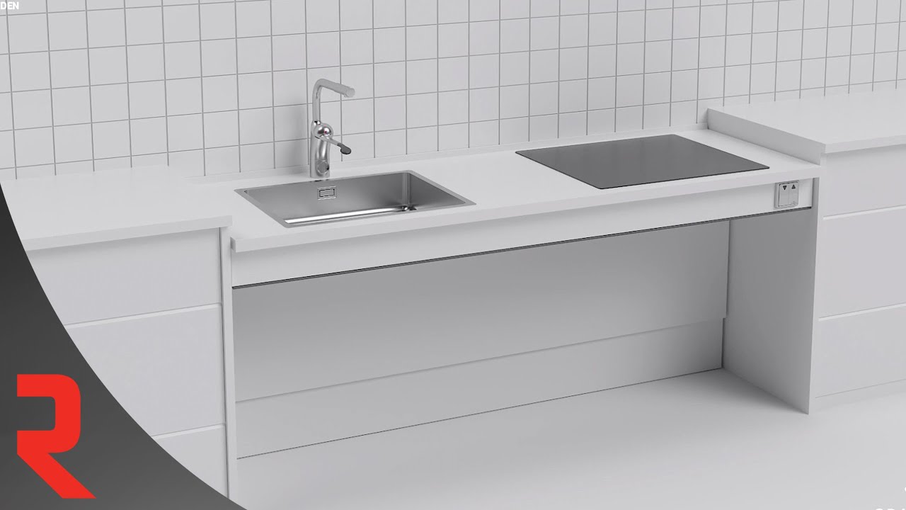 Granberg Baselift 6600 - ElectricWorktop Base Lift Installation