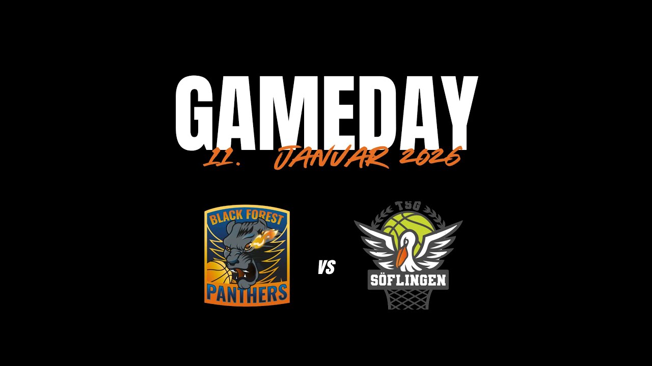 1.Regionalliga Südwest: Black Forest Panthers vs. vamos! TSG Söflingen