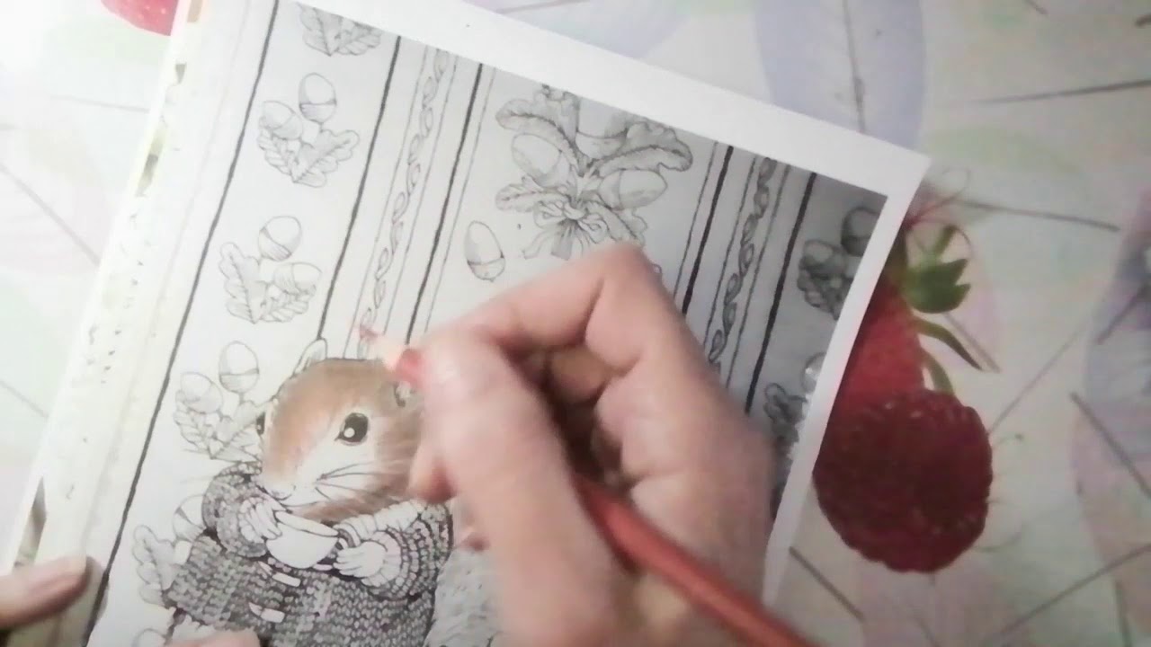 Tutoriel effet poil au polycromos