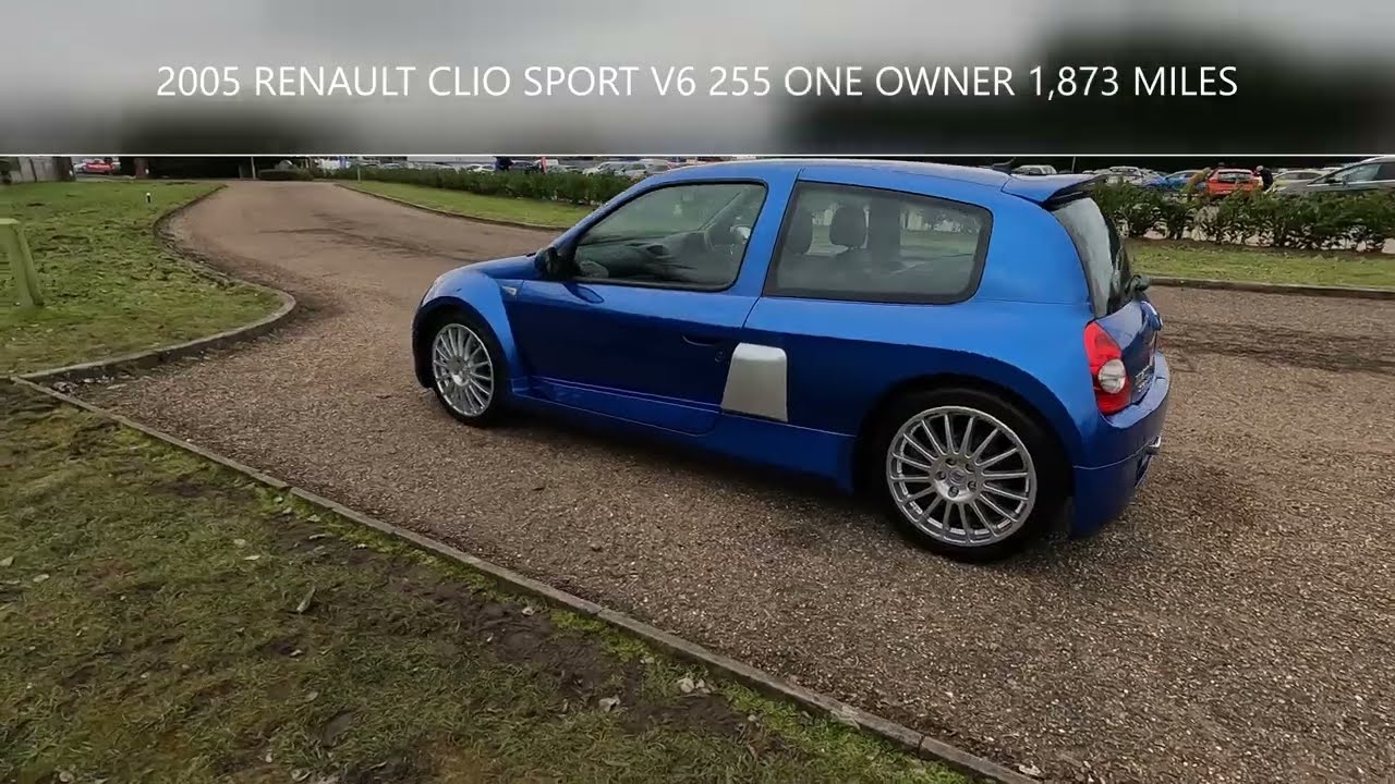 2005 RENAULT CLIO SPORT V6 255 ONE OWNER 1,873 MILES