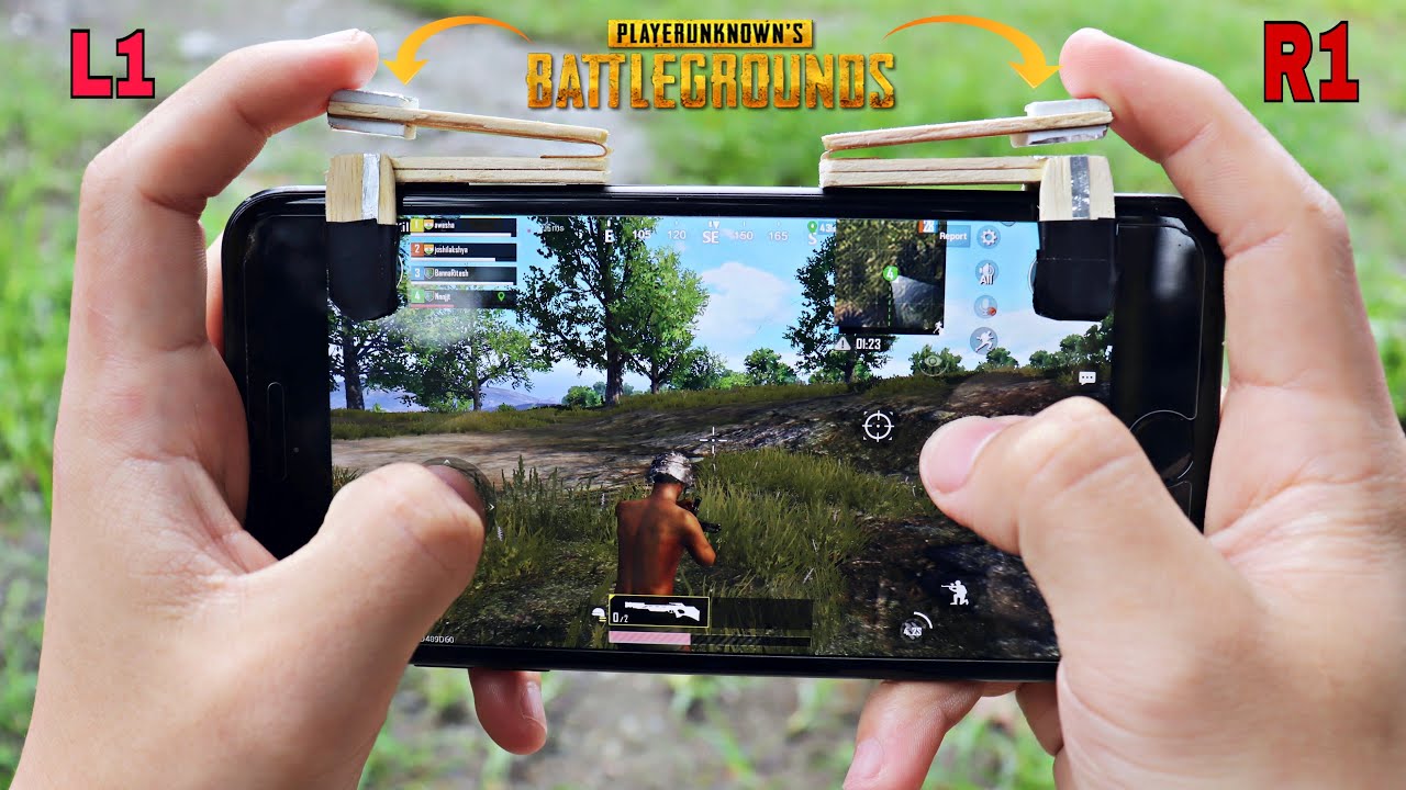 How To Make PUBG/ROS/Fortnite  Game Fire/Trigger ButtonS | DIY Popsicle