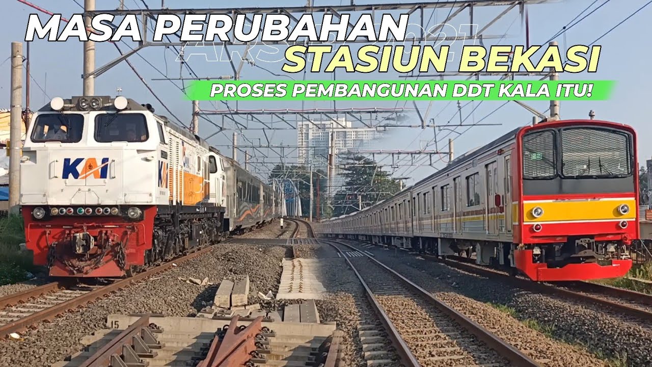 [HUNTING] PERUBAHAN OPERASIONAL STASIUN BEKASI KALA ITU, JPL 81 BEKASI JADI CHECKPOINT DDT BKS-JNG!