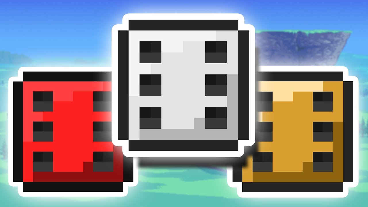 Terraria but DICE are my ONLY WEAPONS...