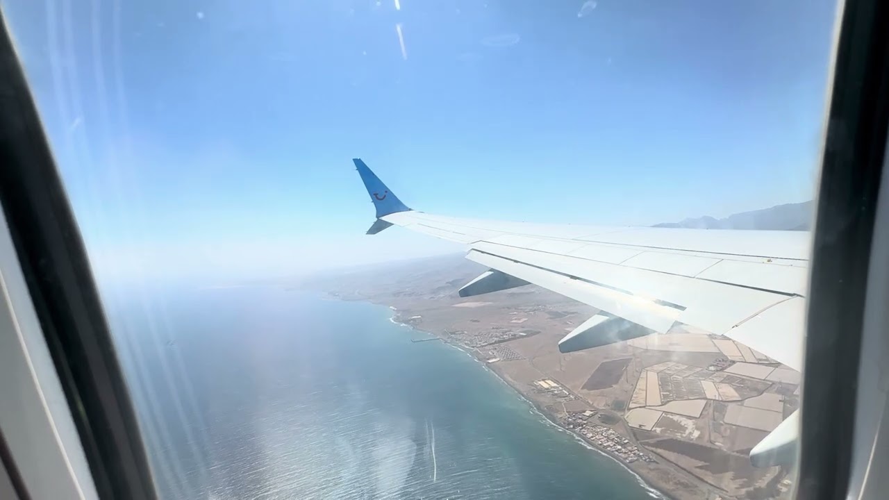 Windy Arrival into Gran Canaria | TUI Fly TB1621 – Ostend to Gran Canaria (Boeing 737 MAX 8)
