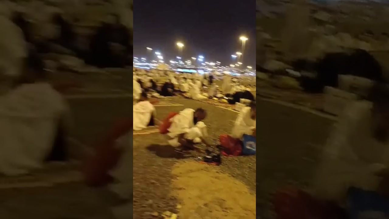 Hajj Yatra by Muzdalifa to Mina 2025 | Alhamdulillah | #hajj #islamic #reels