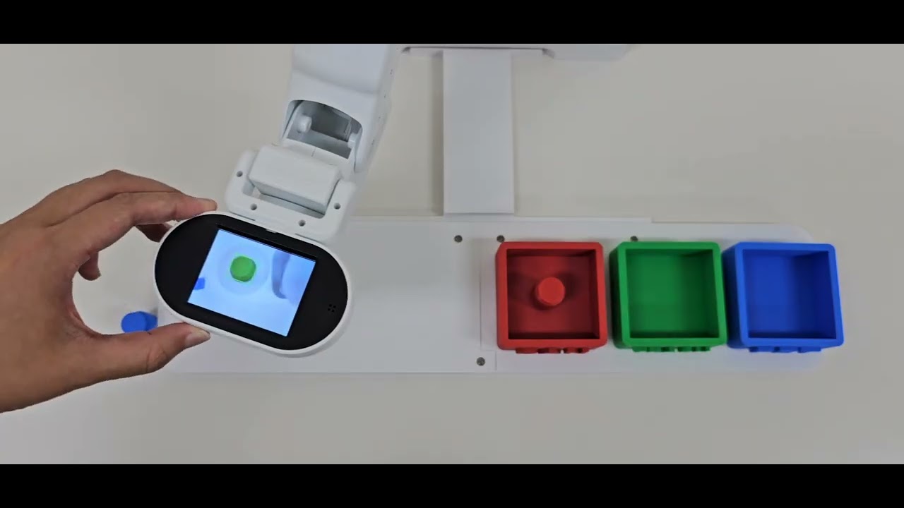 MSN KOREA 휴닛 AI 로봇 색상 분류모델링 HUENIT Color recognition separation and discharge 1