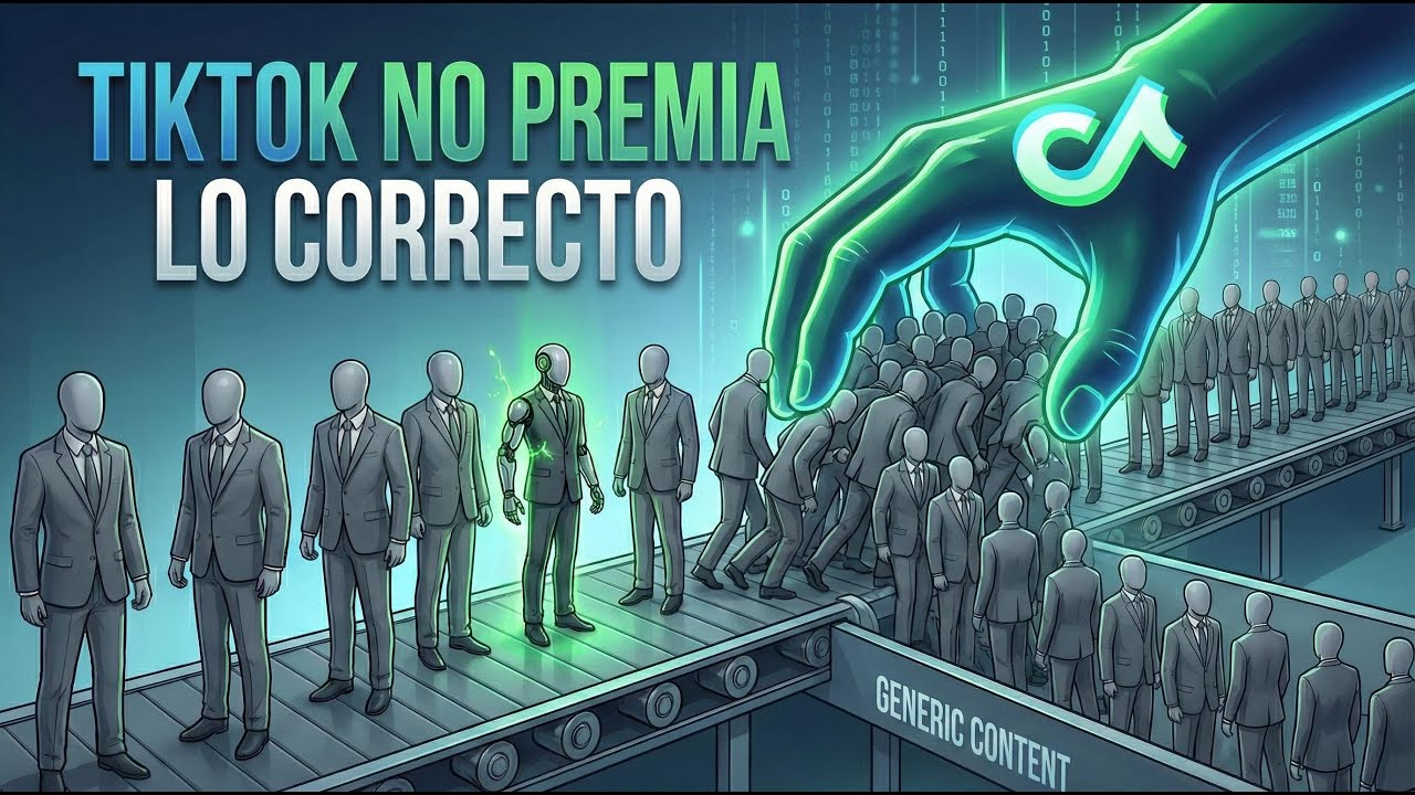 TikTok te IGNORA porque eres UNA COPIA (La cruda verdad)