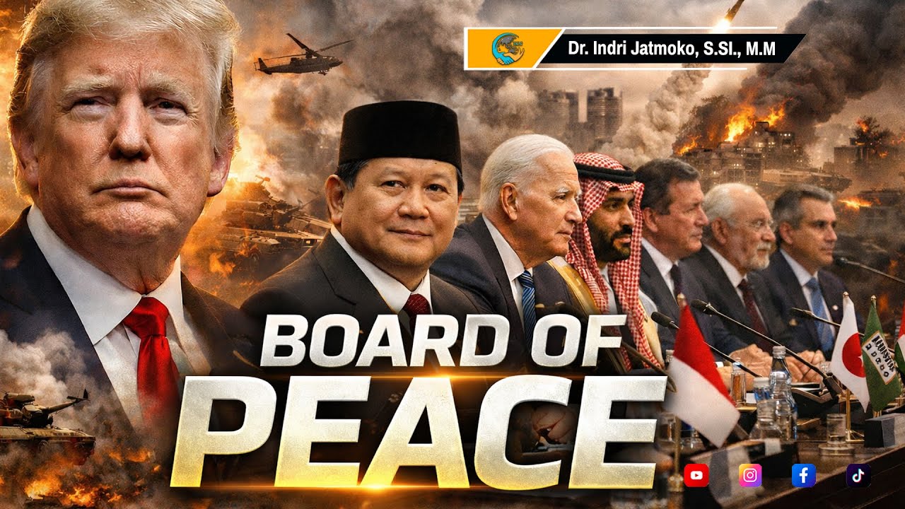 BOARD of PEACE: Damai di Tengah Gejolak Dunia? || Dr. Indri Jatmoko, S.SI., M.M