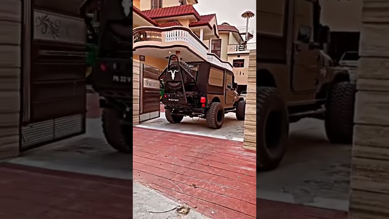 Full modified mahindra thar status #shorts #video 🔥🔥🥵