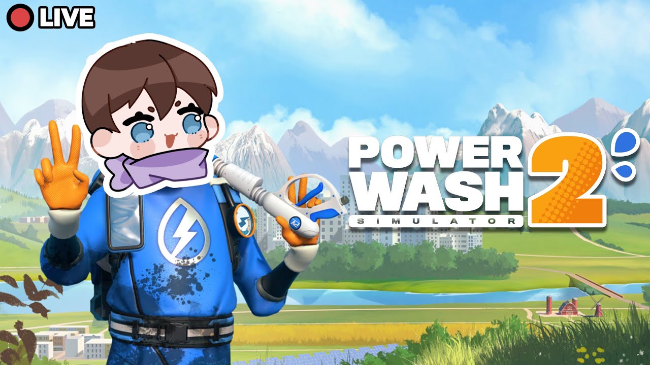 【powerwash sim 2】WHEREEEE HAVE YOU BEEEEn   *. ⋆
