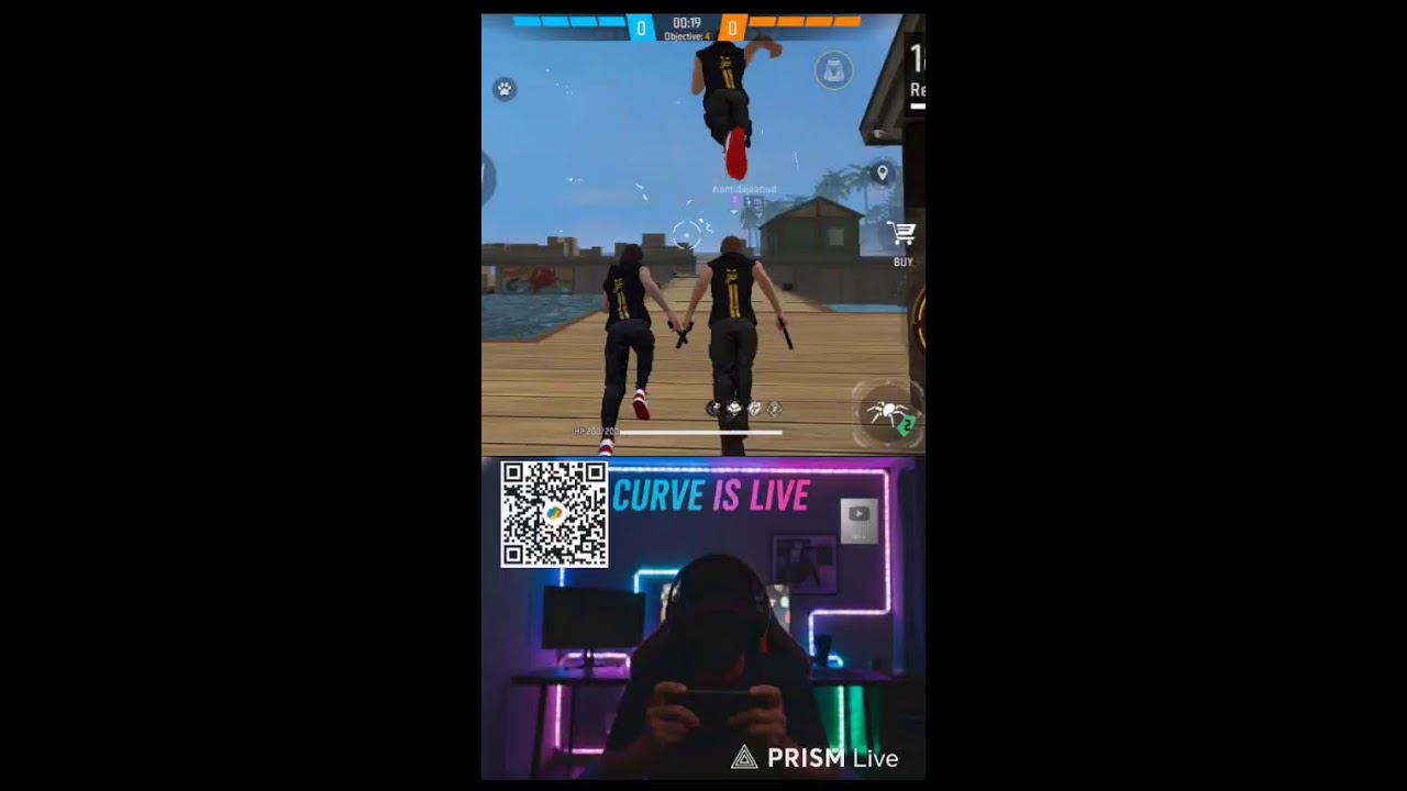 Live streaming of Curve Gaming