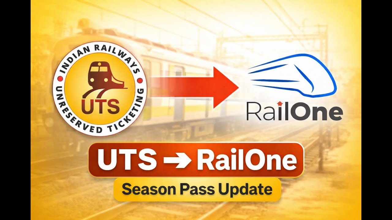 🔥 Railone New Update | How to Transfer Season ticket from UTS App to RailOne App | Tamil Explanation
