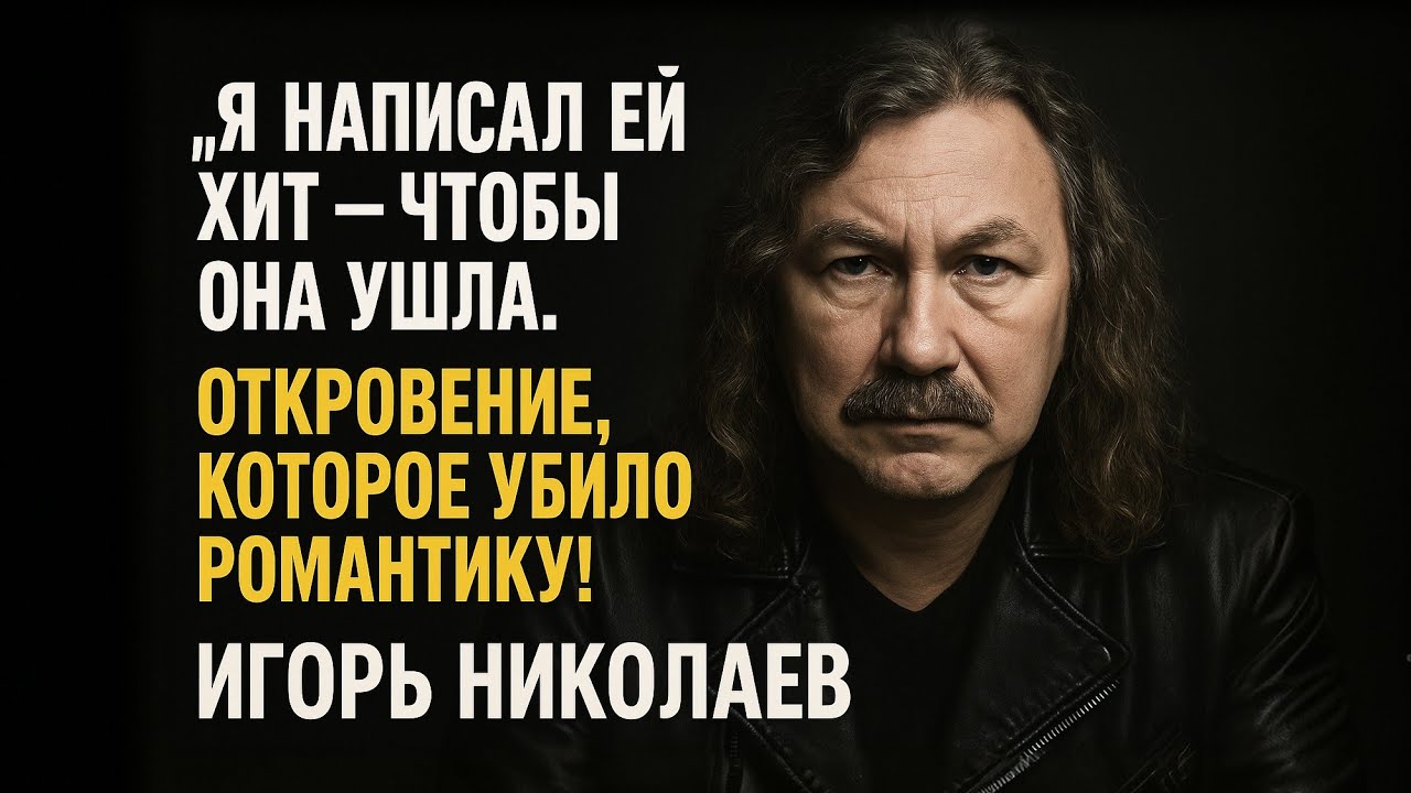 Лгал О Любви, Пока Писал Ей Песни!Игорь Николаев Заплатил За Любовь Разрушенной Жизнью!
