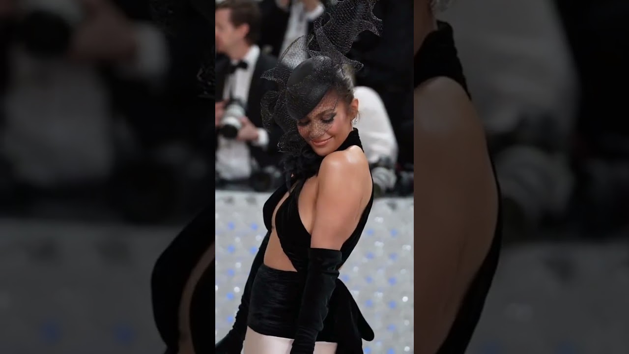 Jenifer Lopez Met Gala'da🌟💫🌟 #JeniferLopez #MetGala #shorts