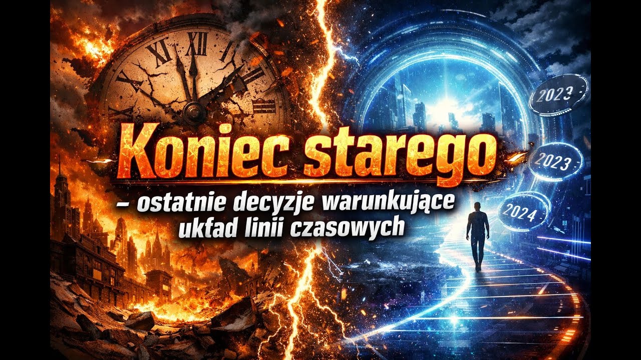 Koniec starego  - ostatnie decyzje warunkujące układ  linii czasowych Od nowiu 18.01 do pełni 02.02