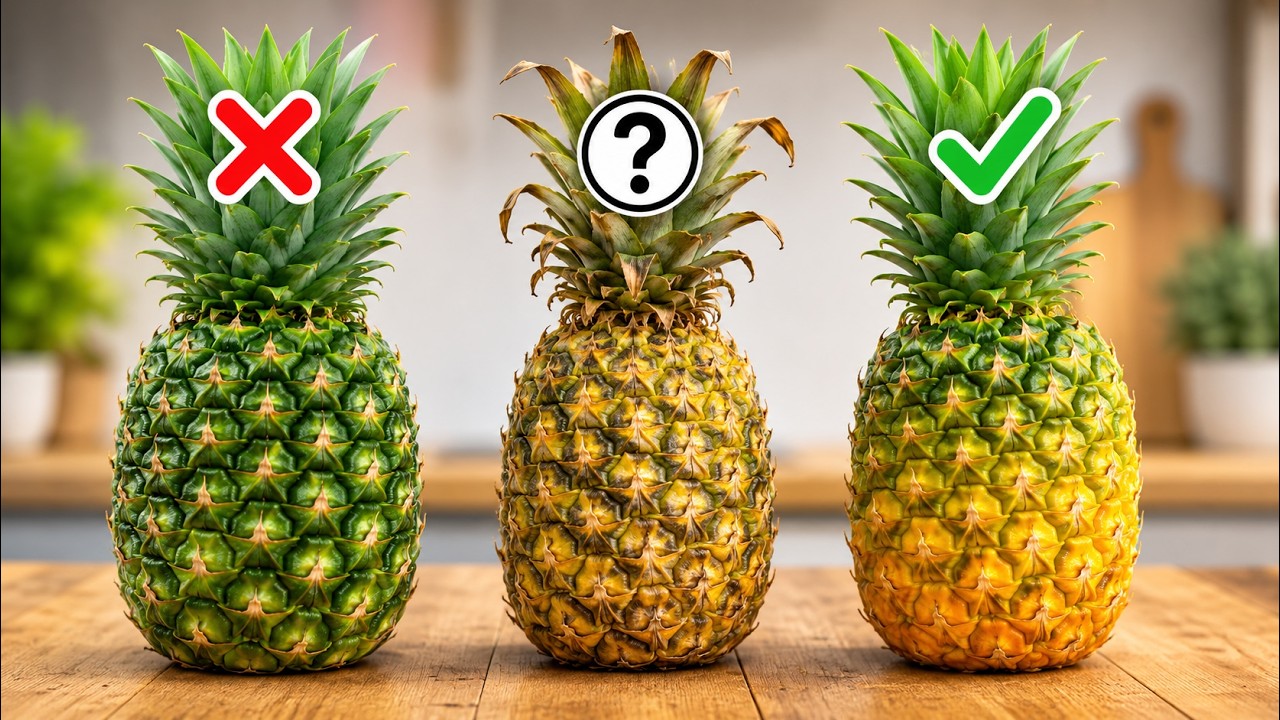 How to Pick a SWEET Pineapple... The Old AMISH Way