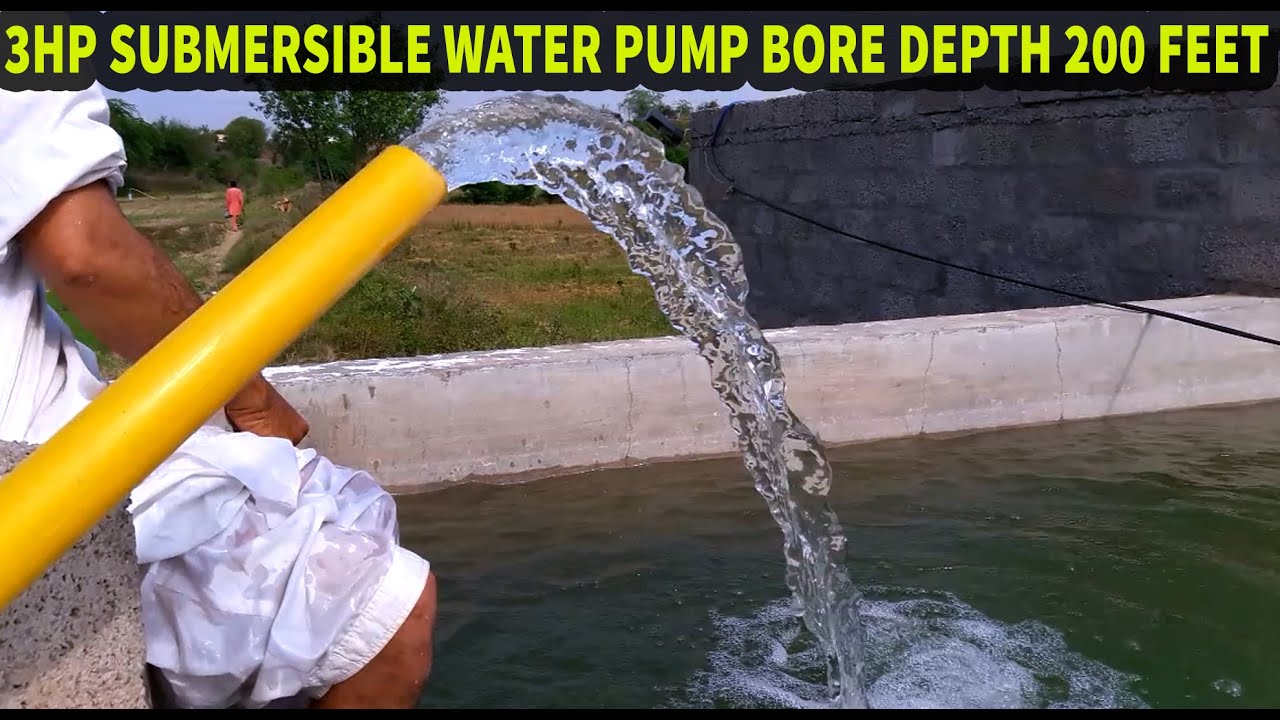 3Hp Submersible Water Pump Single Phase 220V 3Hp Solar Submersible Water Pump 3 Phase 380V