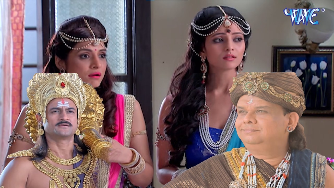 अपनी दोनों बीवियों को देखकर जब उड़ गए चित्रगुप्त के होश Yam Hai Hum Ep  194