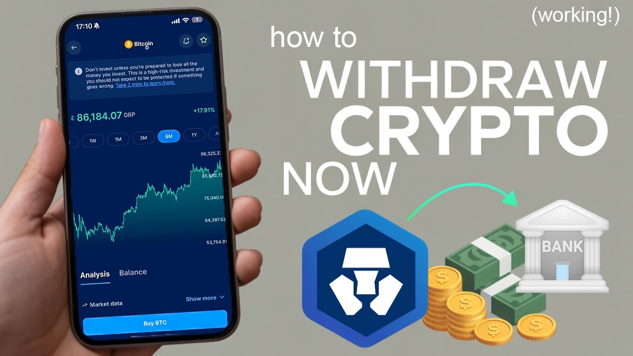The EASIEST Way to WITHDRAW MONEY from Crypto.com to Your Bank Account