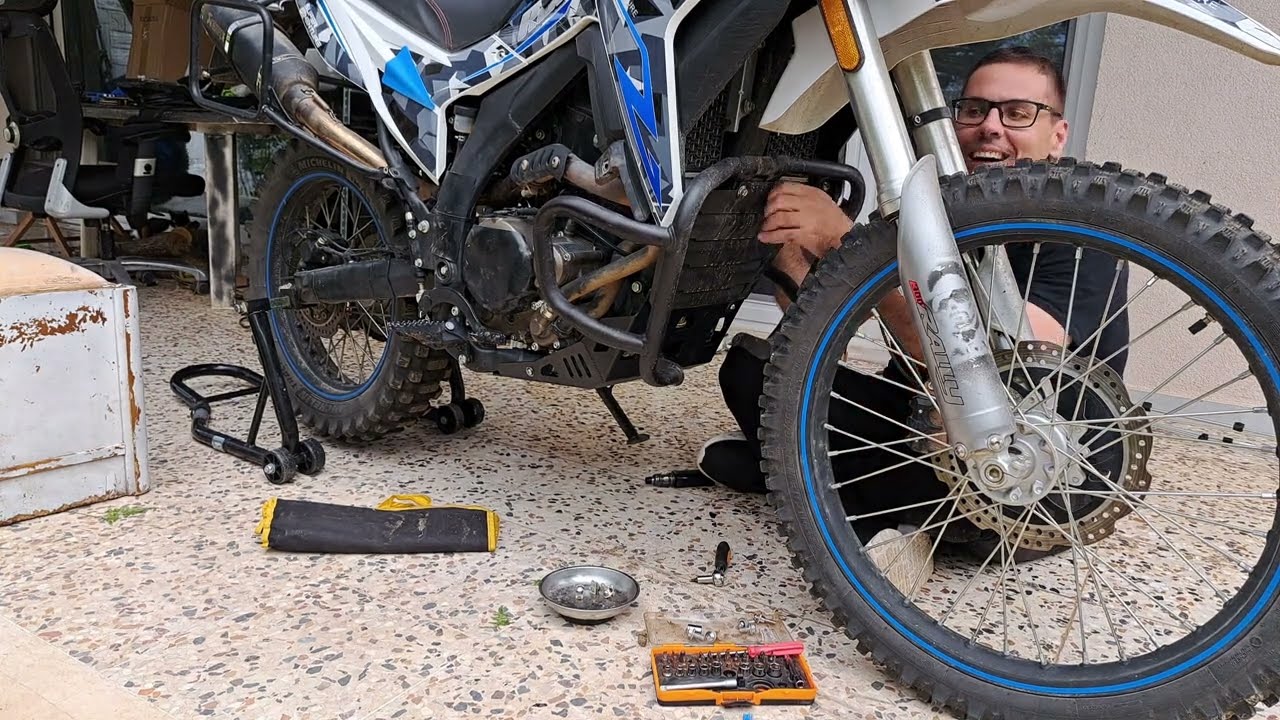 Βελτιώσεις  στο Voge 300 Rally + Μεταλλική Ποδιά