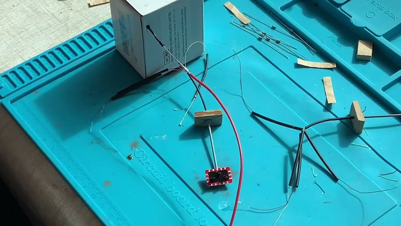 Part 11.Spring yard DCC model railway. Cobalt s levers crossings servos solder crossing lights.alpha