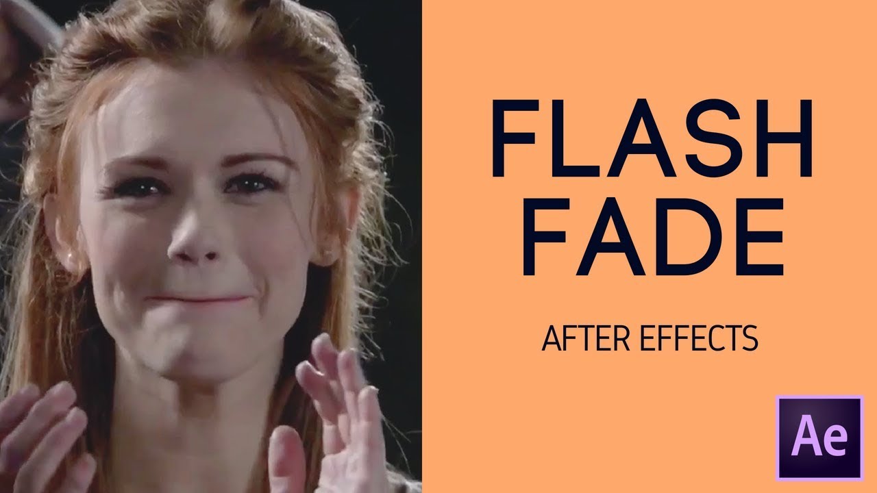 Flash Fade Transition | Adobe After Effects Tutorial