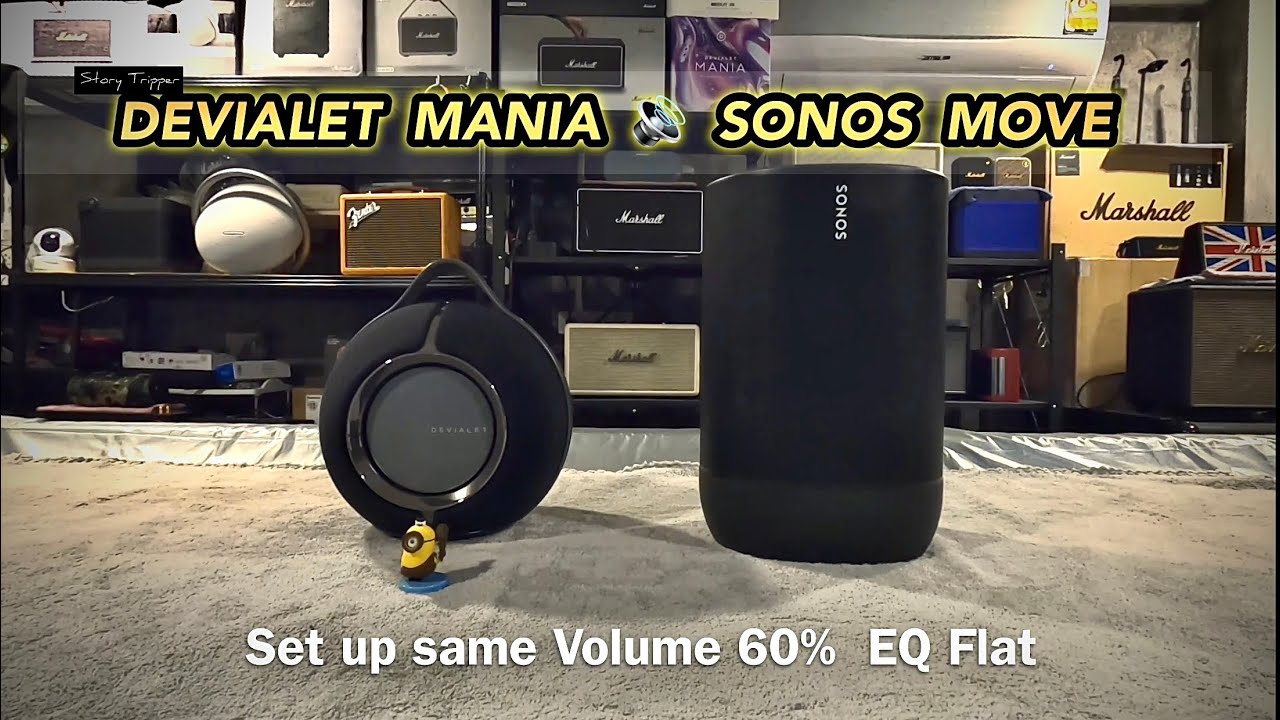 Devialet Mania vs Sonos Move