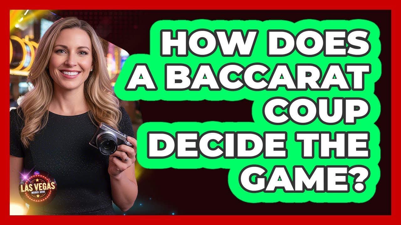 How Does A Baccarat Coup Decide The Game? - Las Vegas Insider Guide