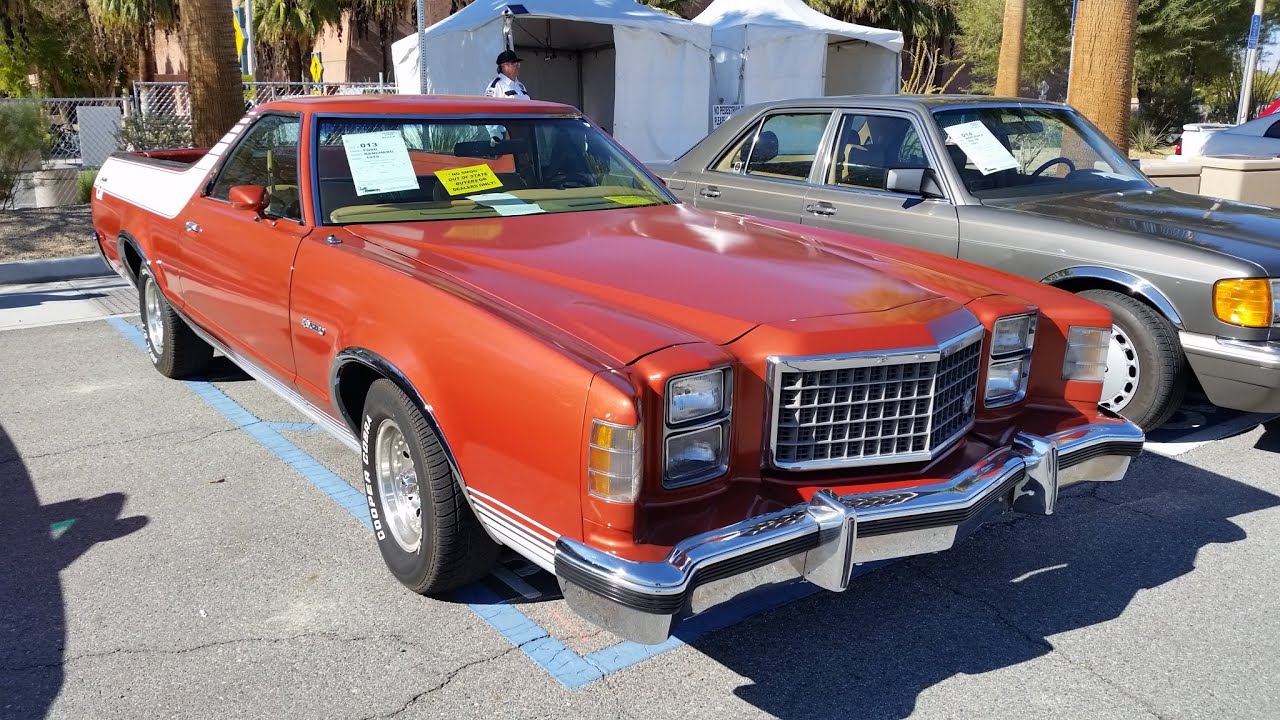 1979 Ford Ranchero GT Survivor 86,911 Miles SOLD $12,750 Auction 1 of 12,159 Made in 79 Last Year