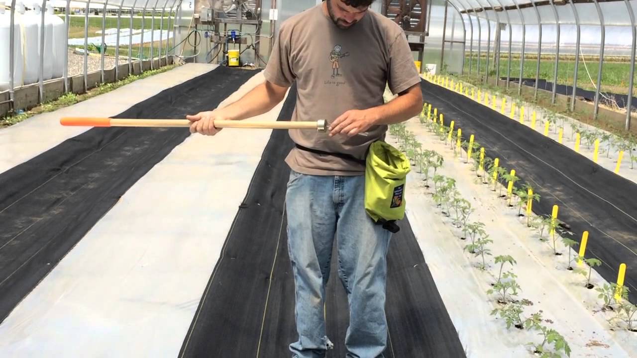Staple Setter&trade; &mdash; Drives staples into landscape fabric fast & easy