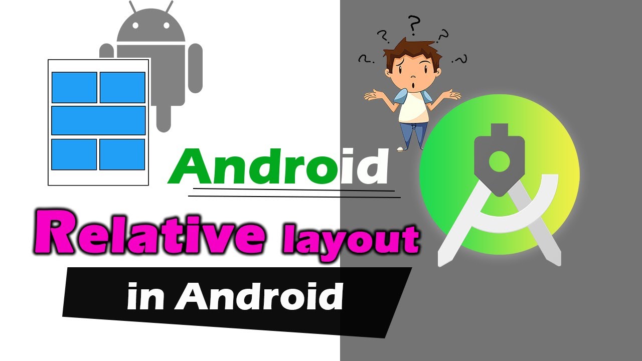 Relative layout in android | Relative layout tutorial with example #13