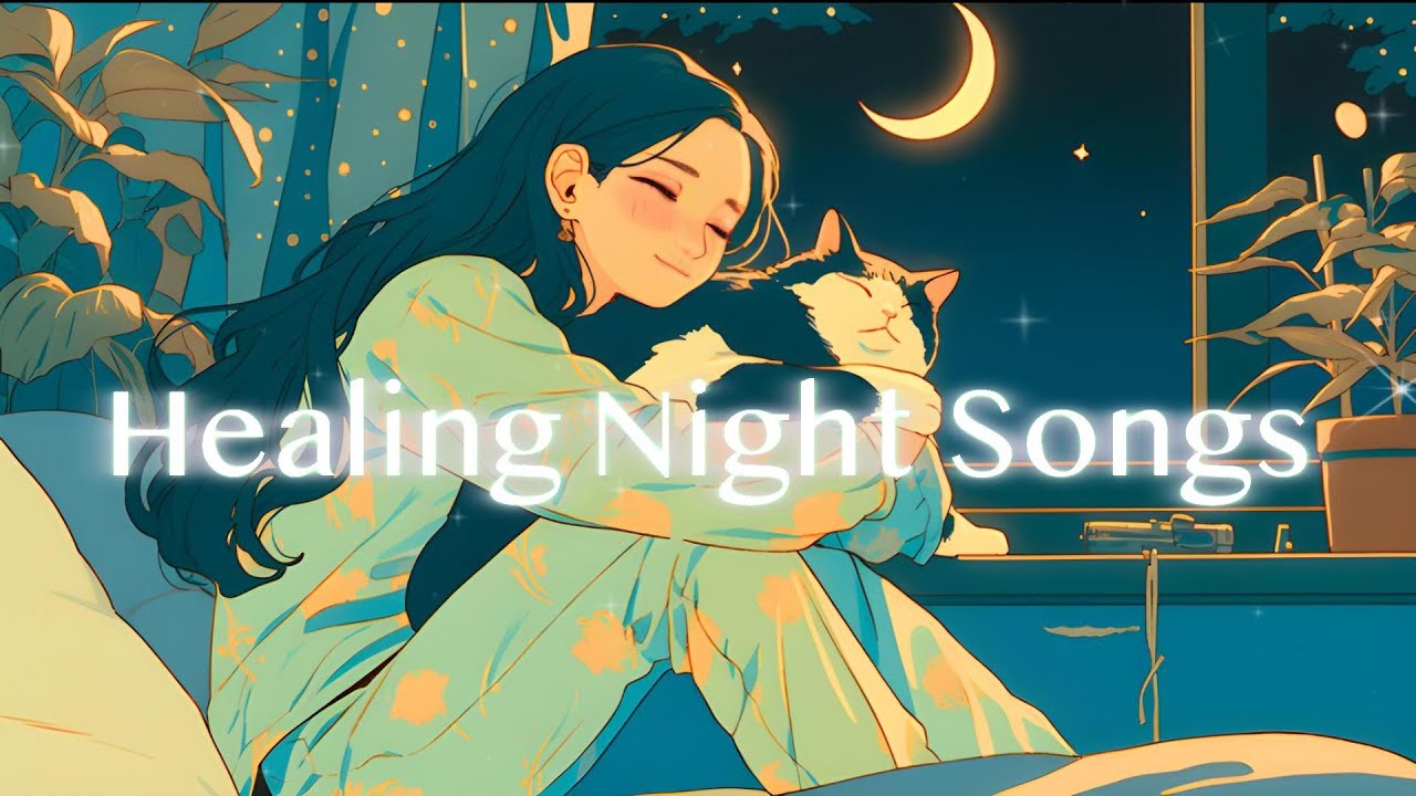 Healing Night Songs｜cozy music｜Slow Tempo