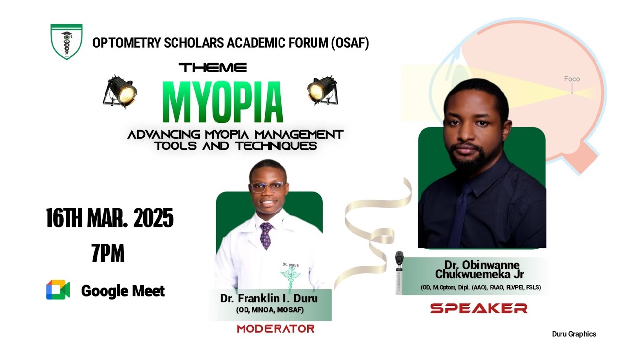 ADVANCING MYOPIA MANAGEMENT: TOOLS AND TECHNIQUES