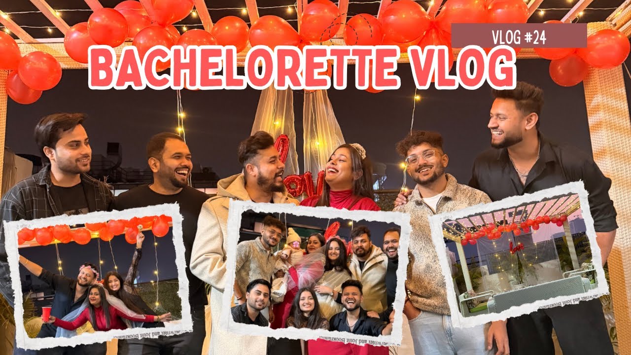 💍 Aditi & Saurav Ki Shaadi Special | Bachelorette Night Madness 💃🔥 | Non-Forgettable Party Vlog