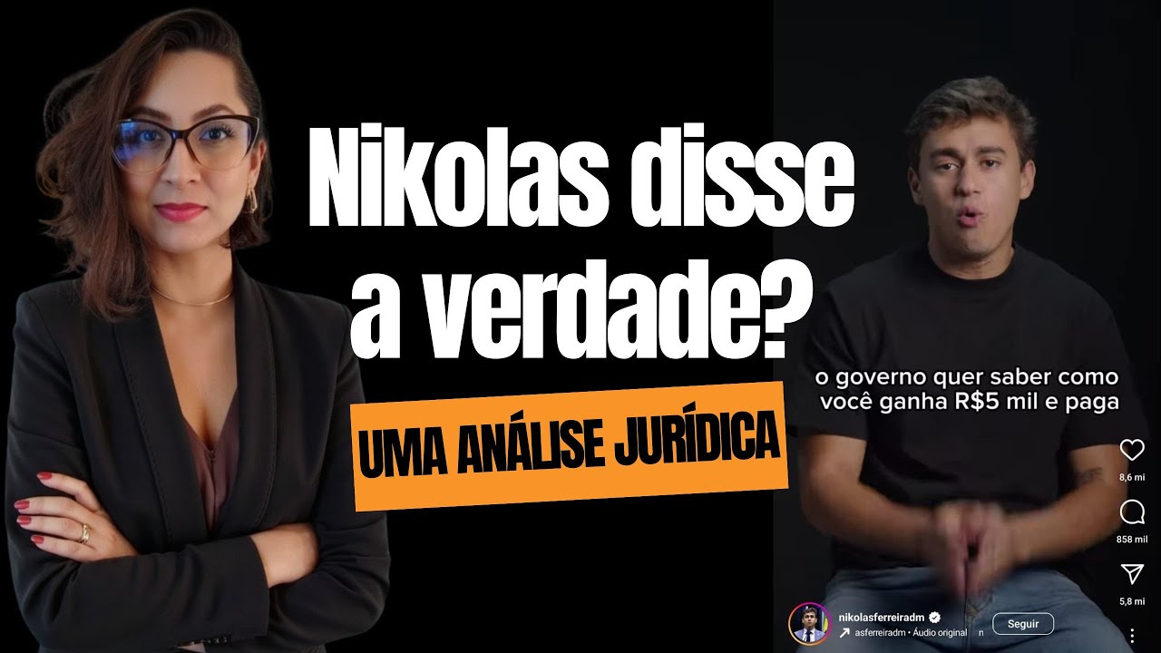 #nikolasferreira falou fake ou verdade no vídeo 
