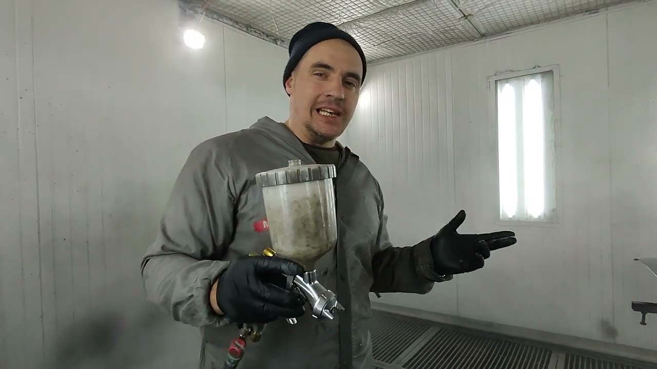 Вторая часть ! видео ответ  каналу  @ Painter Gruwаглядная  работа с ИВАТА  WS400