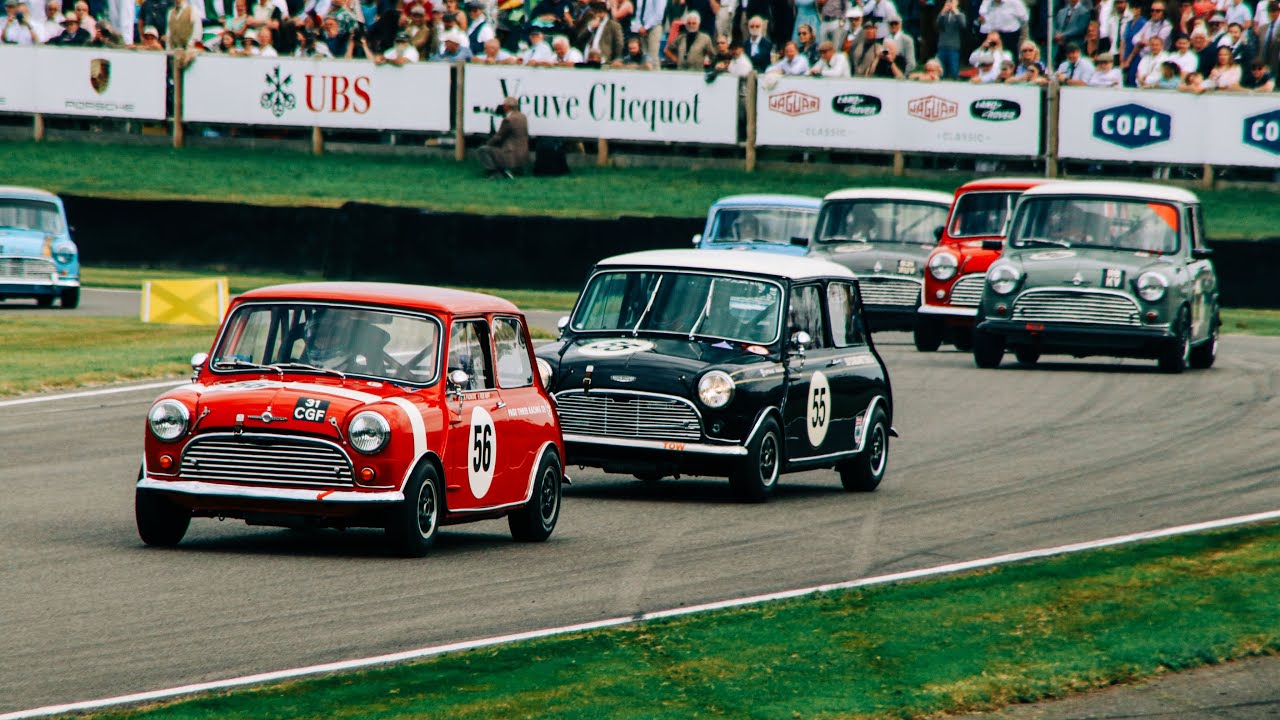 Racing a Historic Mini at Goodwood!