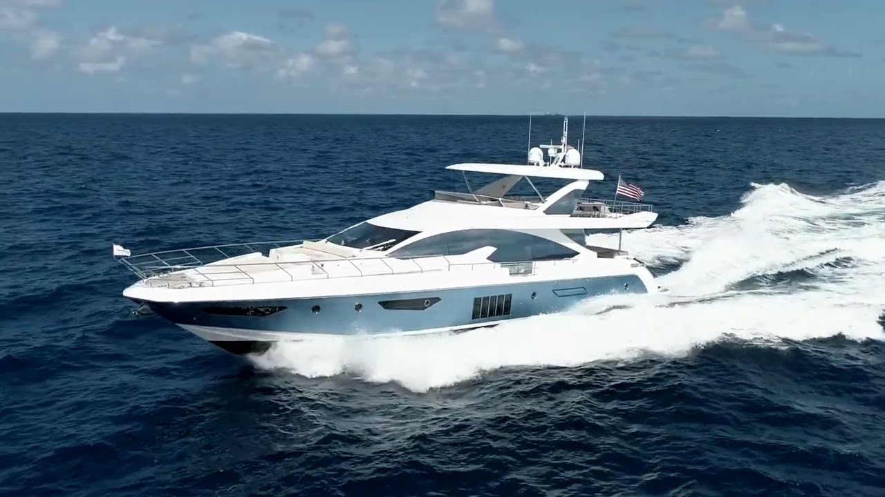 2017 Azimut 80 Fly Bridge - Listed with Dan Aultman // MarineMax 561-762-5777