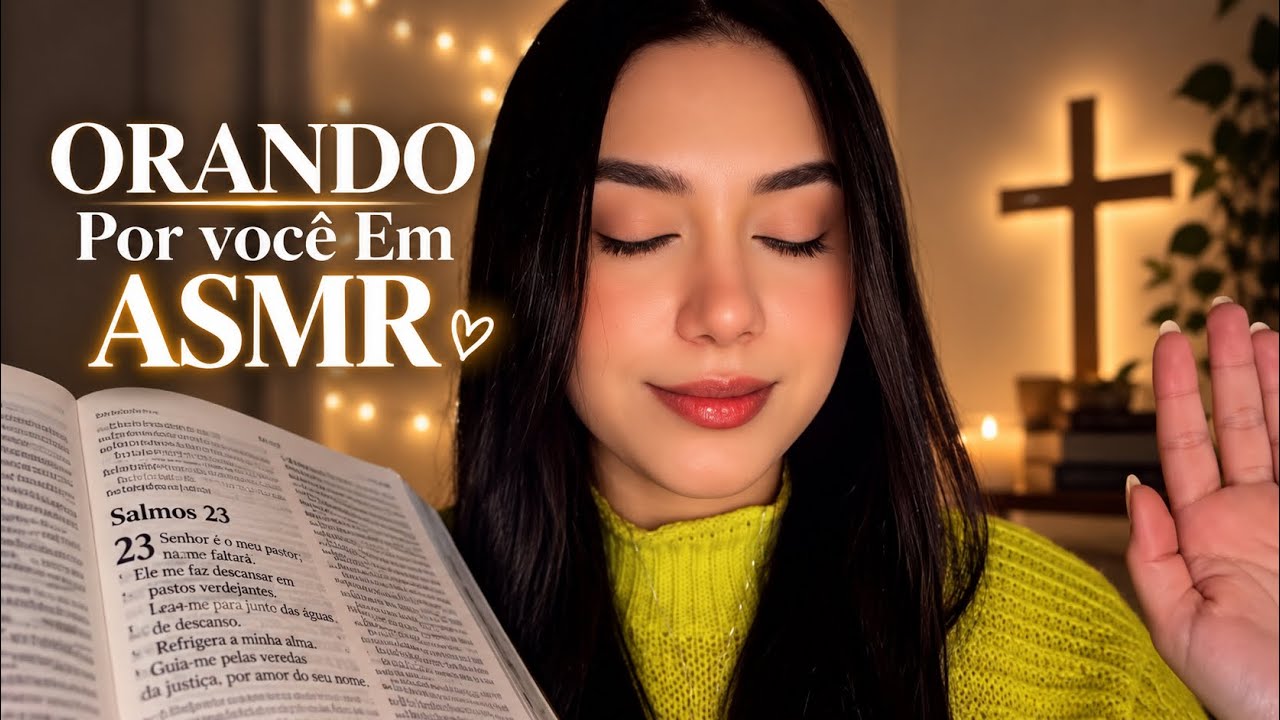 Voc&ecirc; Precisa Ouvir Essa Ora&ccedil;&atilde;o Antes de Dormir | ASMR Crist&atilde;o