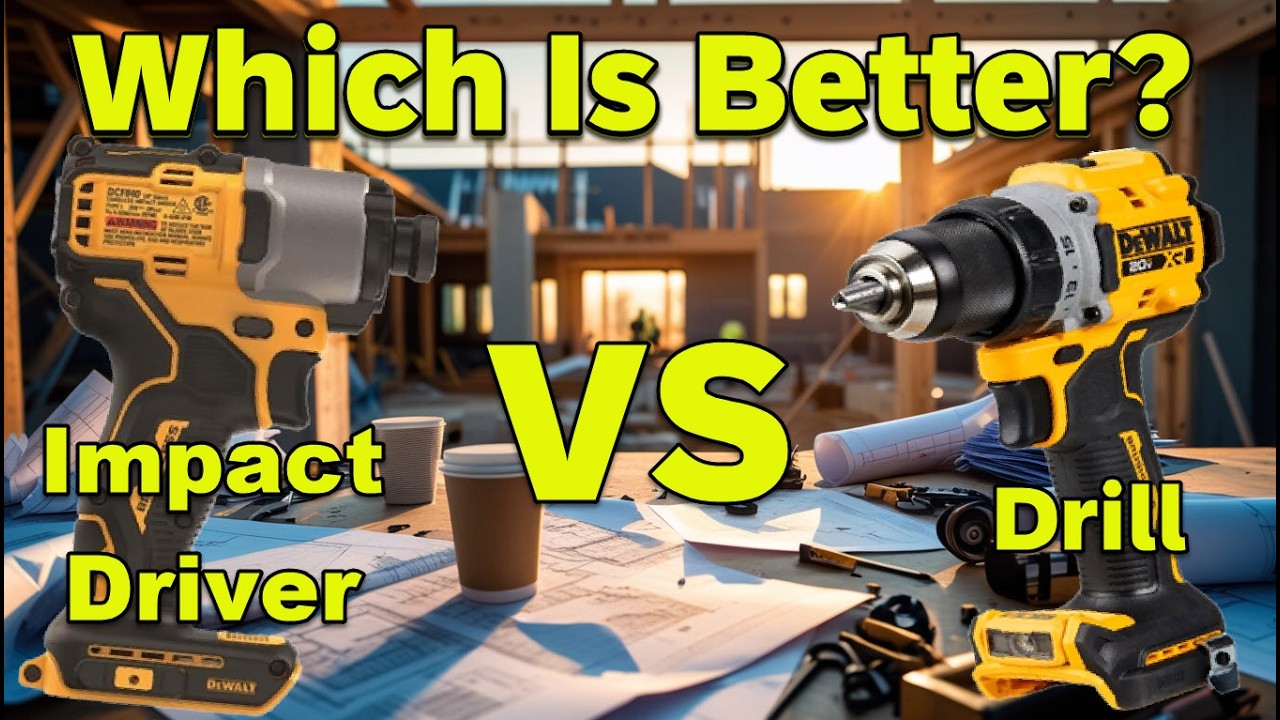 Which One? Impact Driver vs Drill: Why It Matters More Than You Think