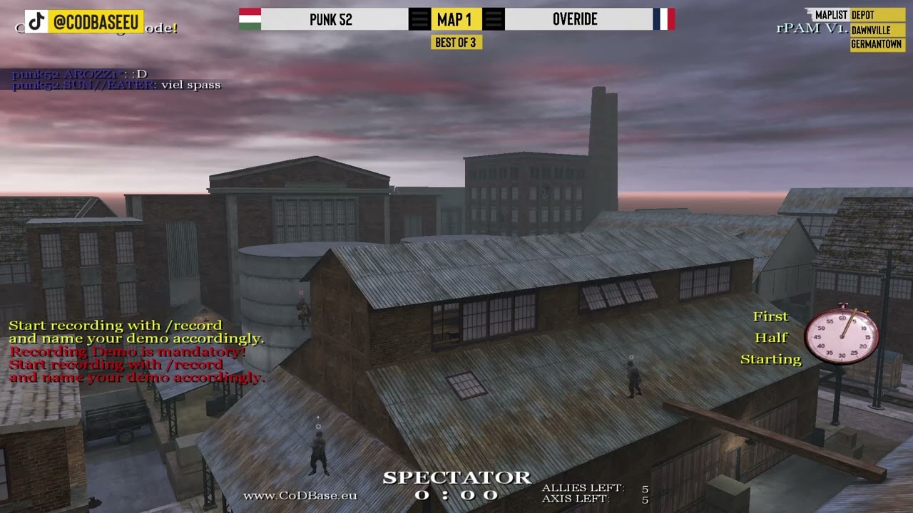 Overide vs. Punk52 - Depot and Dawnville