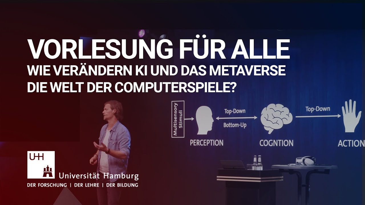 Vorlesung für alle - Wie verändern KI und das Metaverse die Welt der Computerspiele?