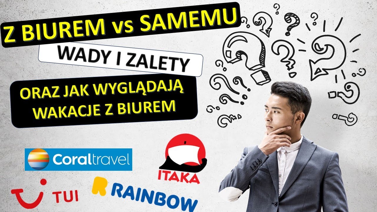 Wakacje z biurem czy bez i samemu? Wady i zalety obu opcji + jak wygląda wyjazd z biurem podróży.