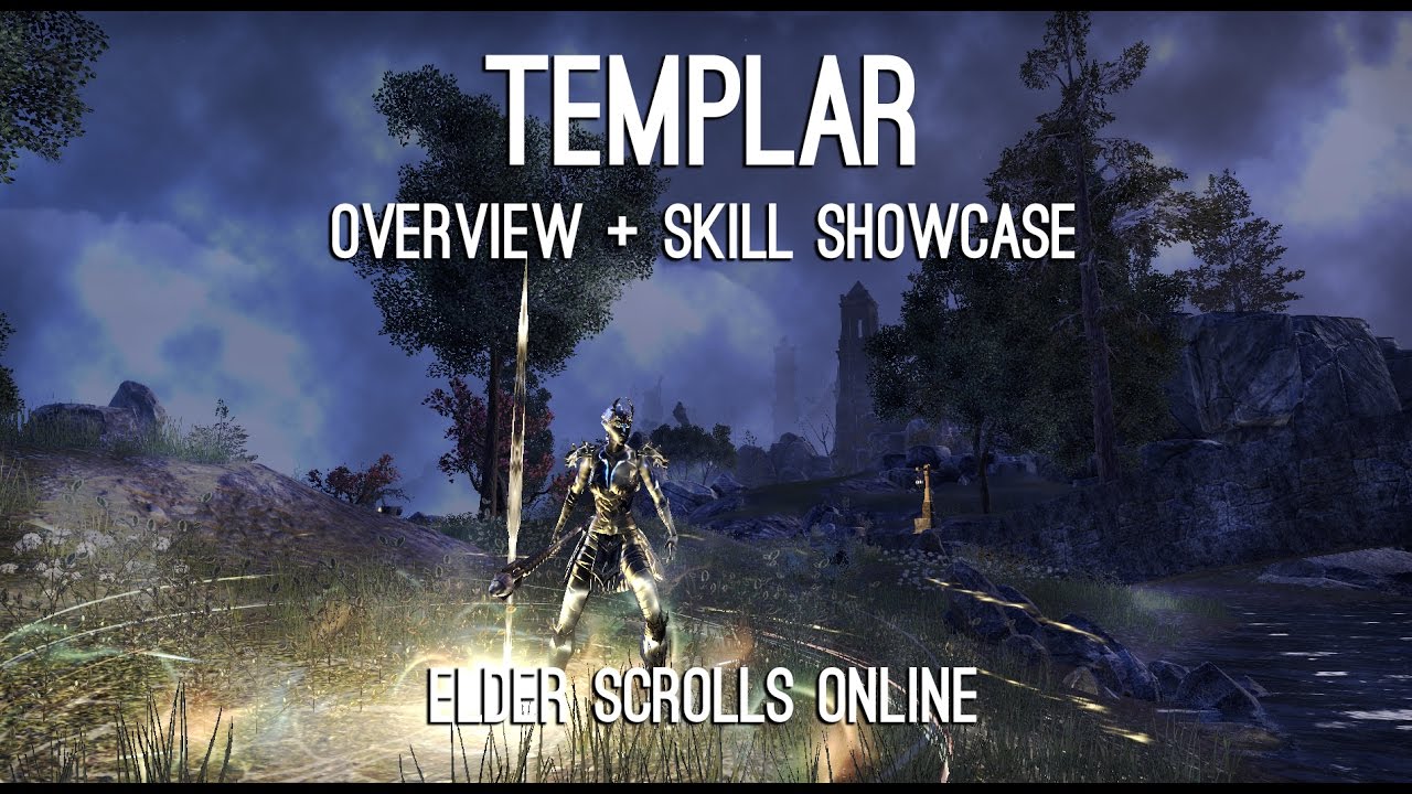 Обзор и демонстрация навыков тамплиеров — Elder Scrolls Online