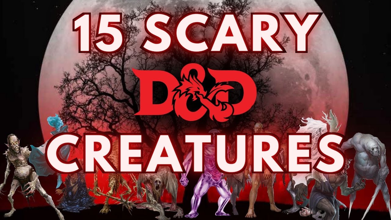 D&D | 15 Scary Halloween Themed Creatures and Encounters | 5e