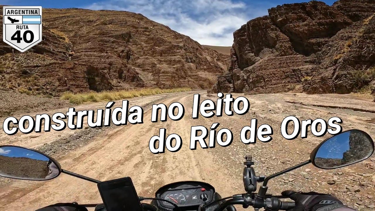 EP-42 VEJA ONDE A RUTA 40 PASSA PELO LEITO DO RIO || fantástico! || RUTA 40 Argentina 👀🇦🇷