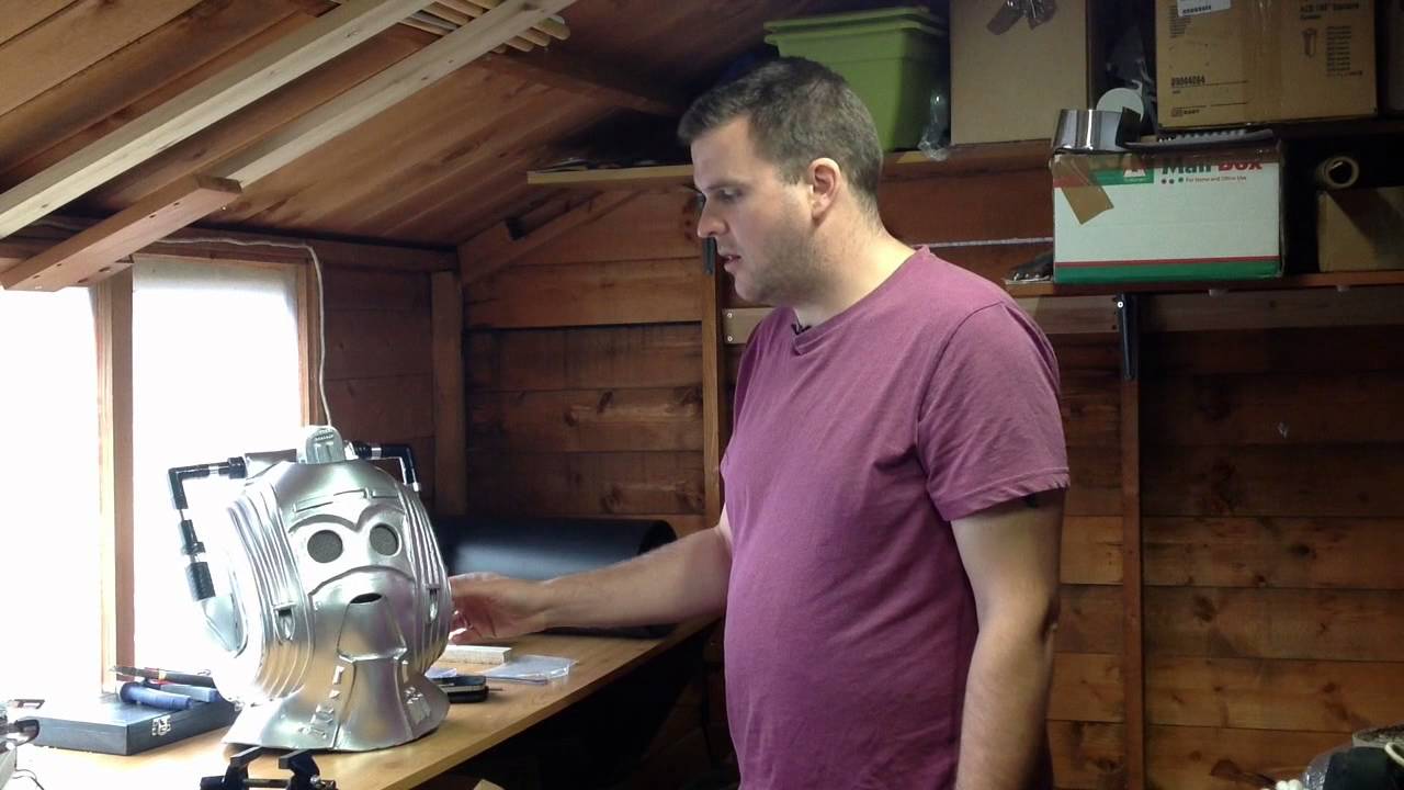 Cyberman helmet build tutorial