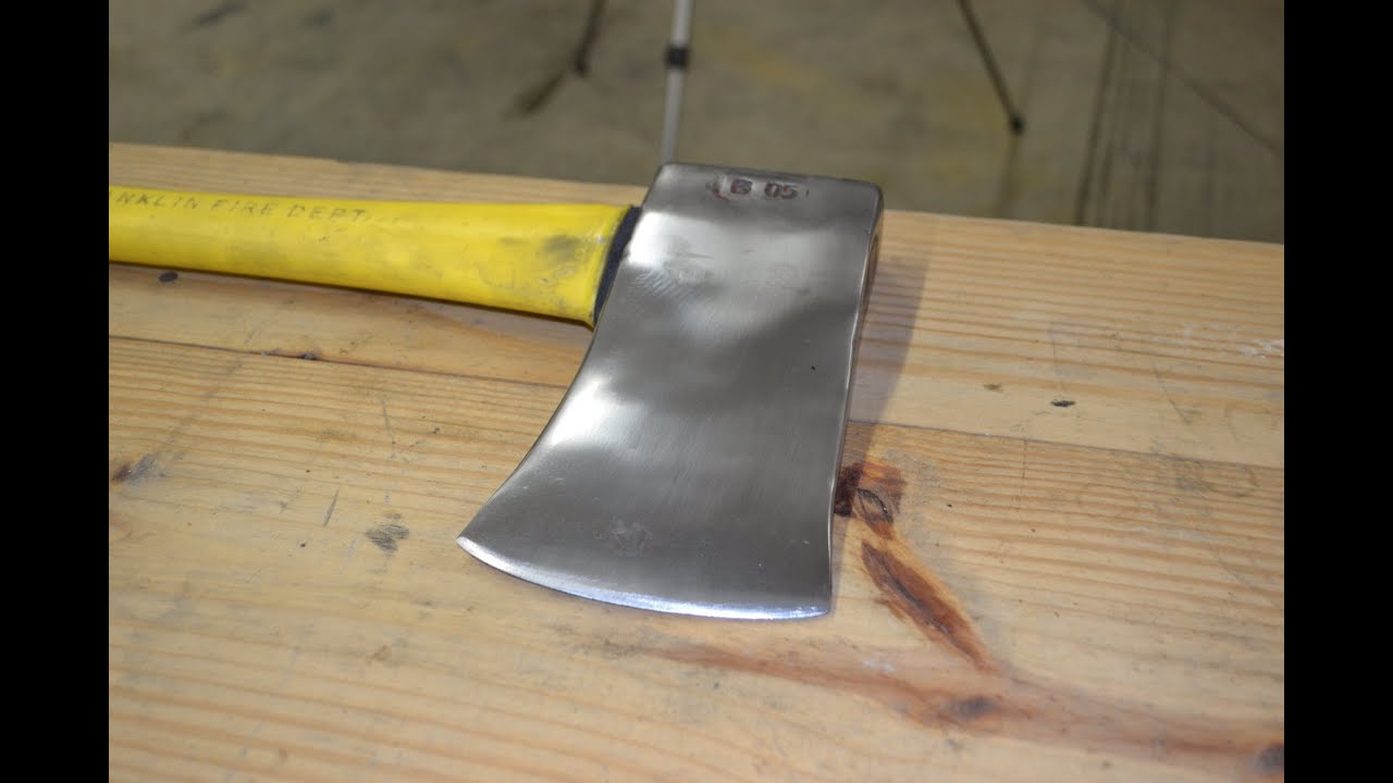 Axe Maintenance (sharpening and polishing)